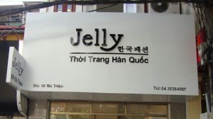 biển quảng cáo shop quần áo